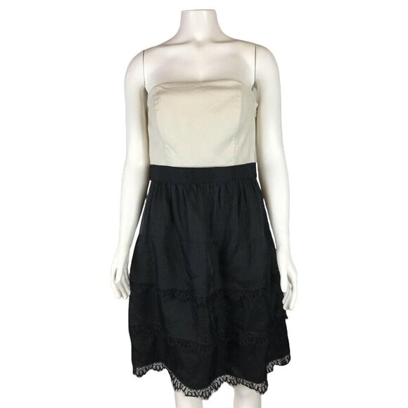White House Black Market Dresses & Skirts - White House Black Market Womens Dress Size 6 Strapless Silk Cocktail Party